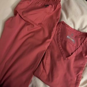 ADAR pro petite scrub set size XXS rapture rose